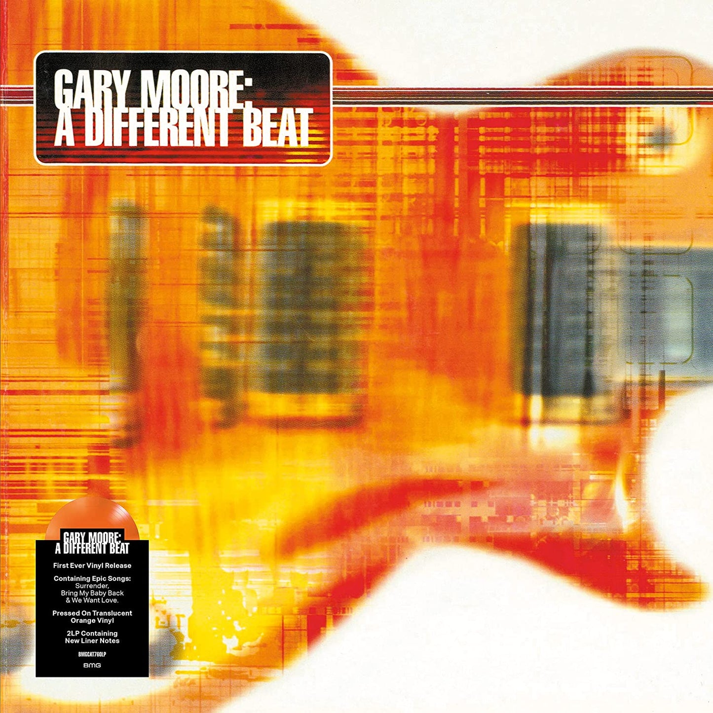 Gary Moore A Different Beat - Ireland Vinyl