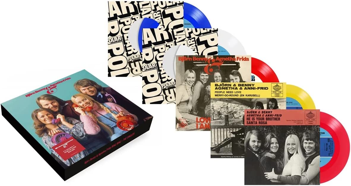 ABBA Ring Ring 7" Boxset - Ireland Vinyl