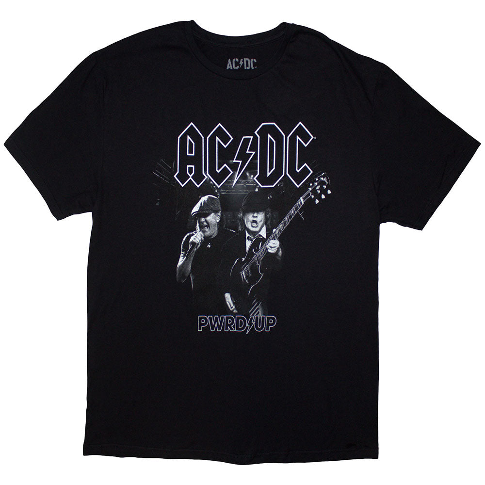 AC DC Shirt PWRD-UP B&W Photo (Ex-Tour) - Ireland Vinyl