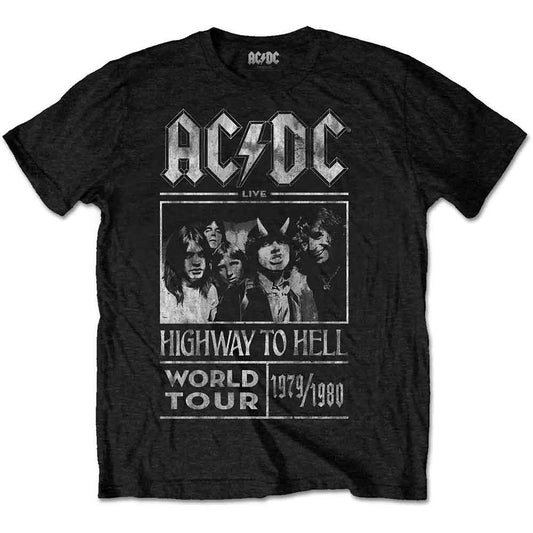 AC/DC T-Shirt: Highway to Hell Welttournee 1979/1980