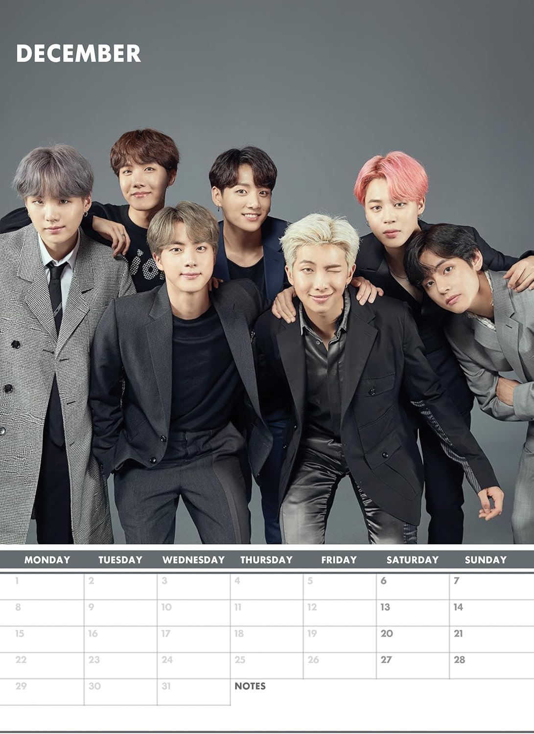 BTS-Kalender 2025