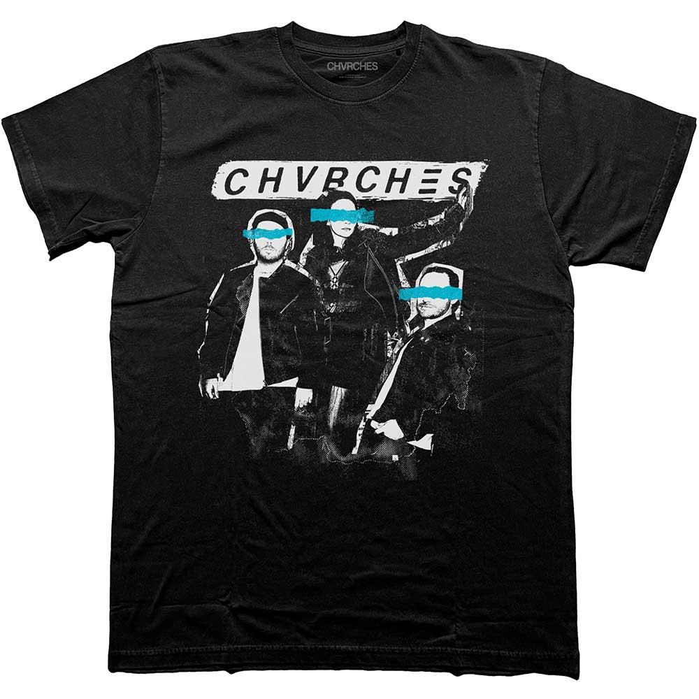 Chvrches T-Shirt Cut Photo - Ireland Vinyl