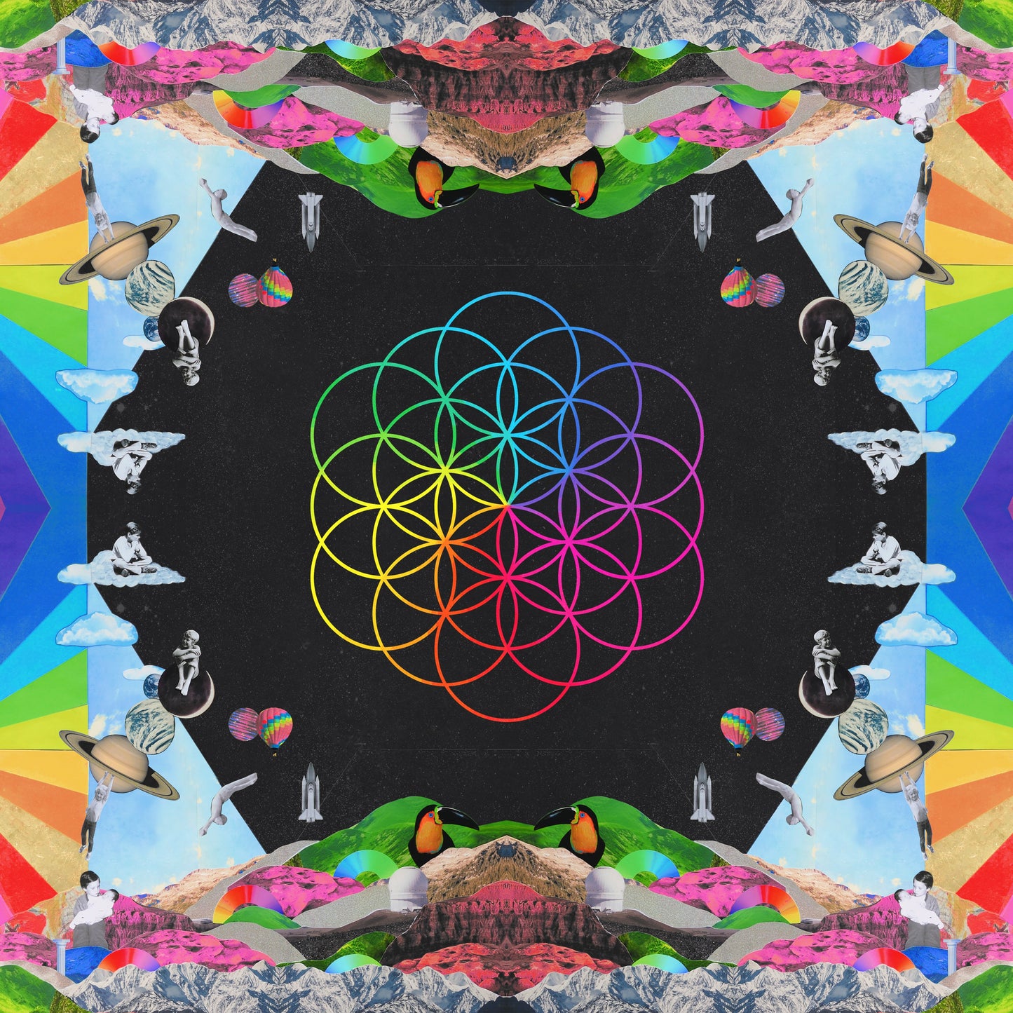 Coldplay A Head Full of Dreams (140 g schwarze Öko-Schallplatte)