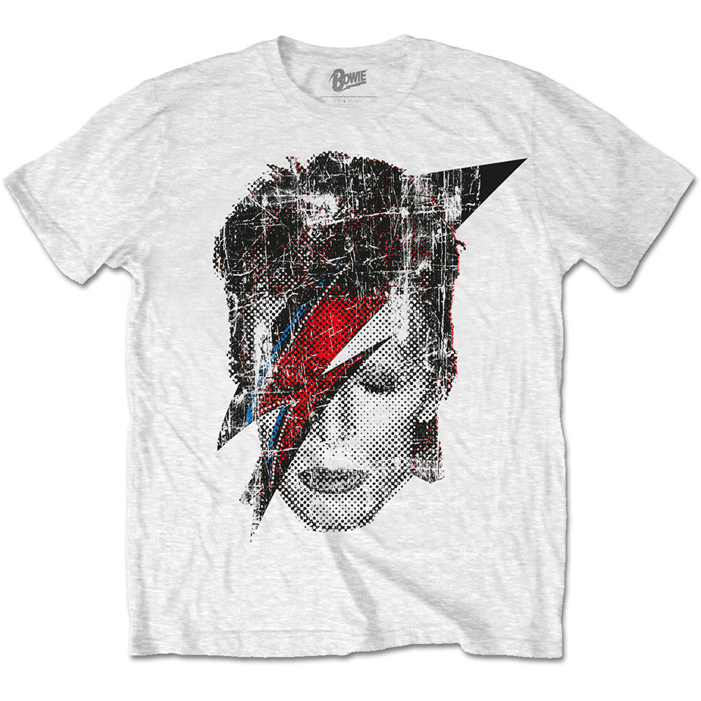 David Bowie Shirt Flash Face - Ireland Vinyl