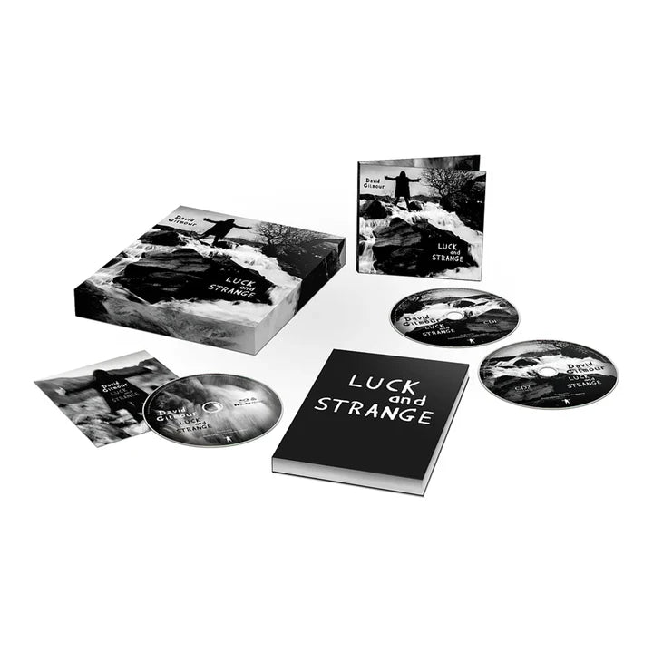 David Gilmour Luck and Strange CD LTD Deluxe W/ Anton Corbijn Print