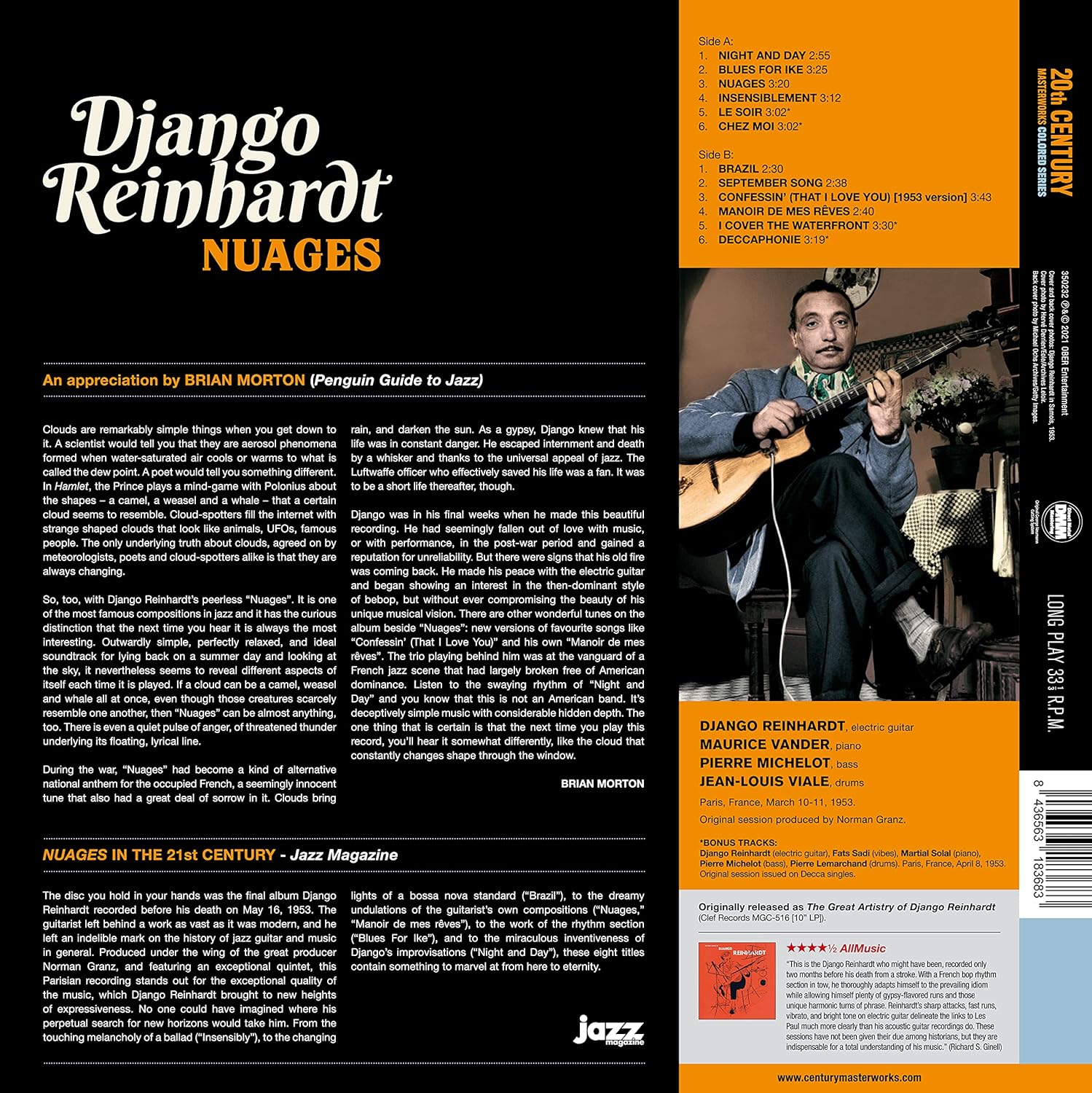 Django Reinhardt Nuages - Ireland Vinyl