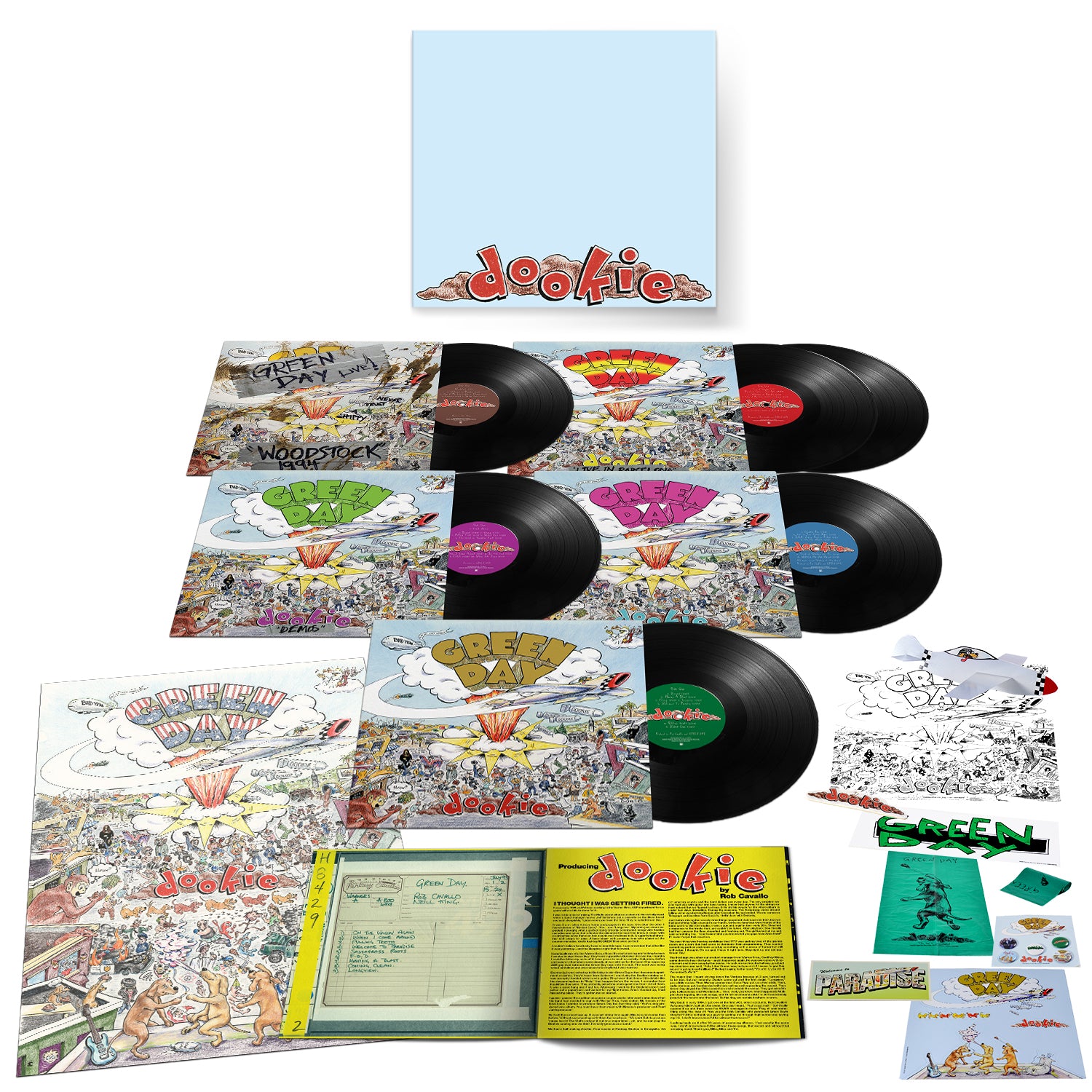 Green Day Dookie 30th Anniversary - Ireland Vinyl