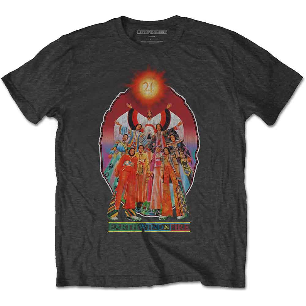 Earth Wind & Fire T-Shirt: Let's Groove (Back Print)