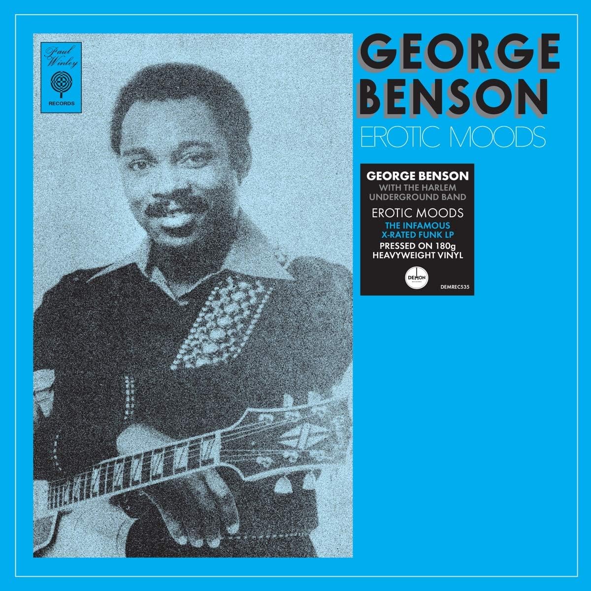 George Benson Erotic Moods - Ireland Vinyl