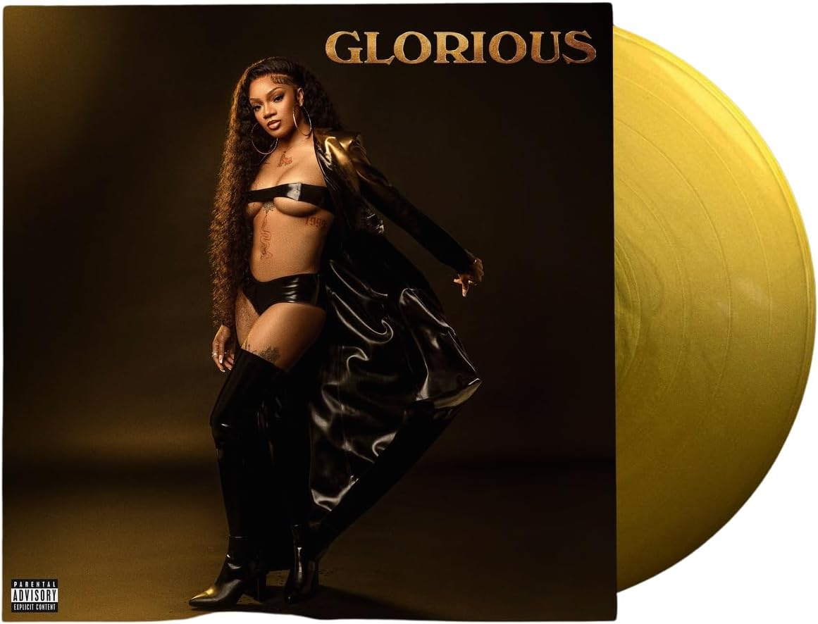 GloRilla GLORIOUS LTD Opaque Gold LP - Ireland Vinyl