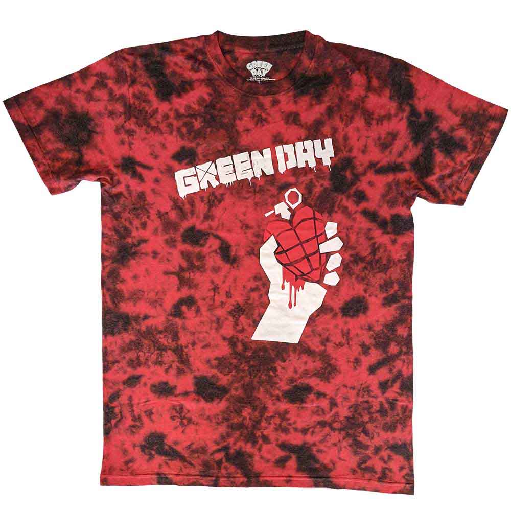 Green Day T-Shirt: American Idiot (Wash Collection)