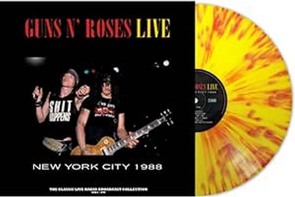 Guns N Roses Live In New York City 1988 Splatter - Ireland Vinyl