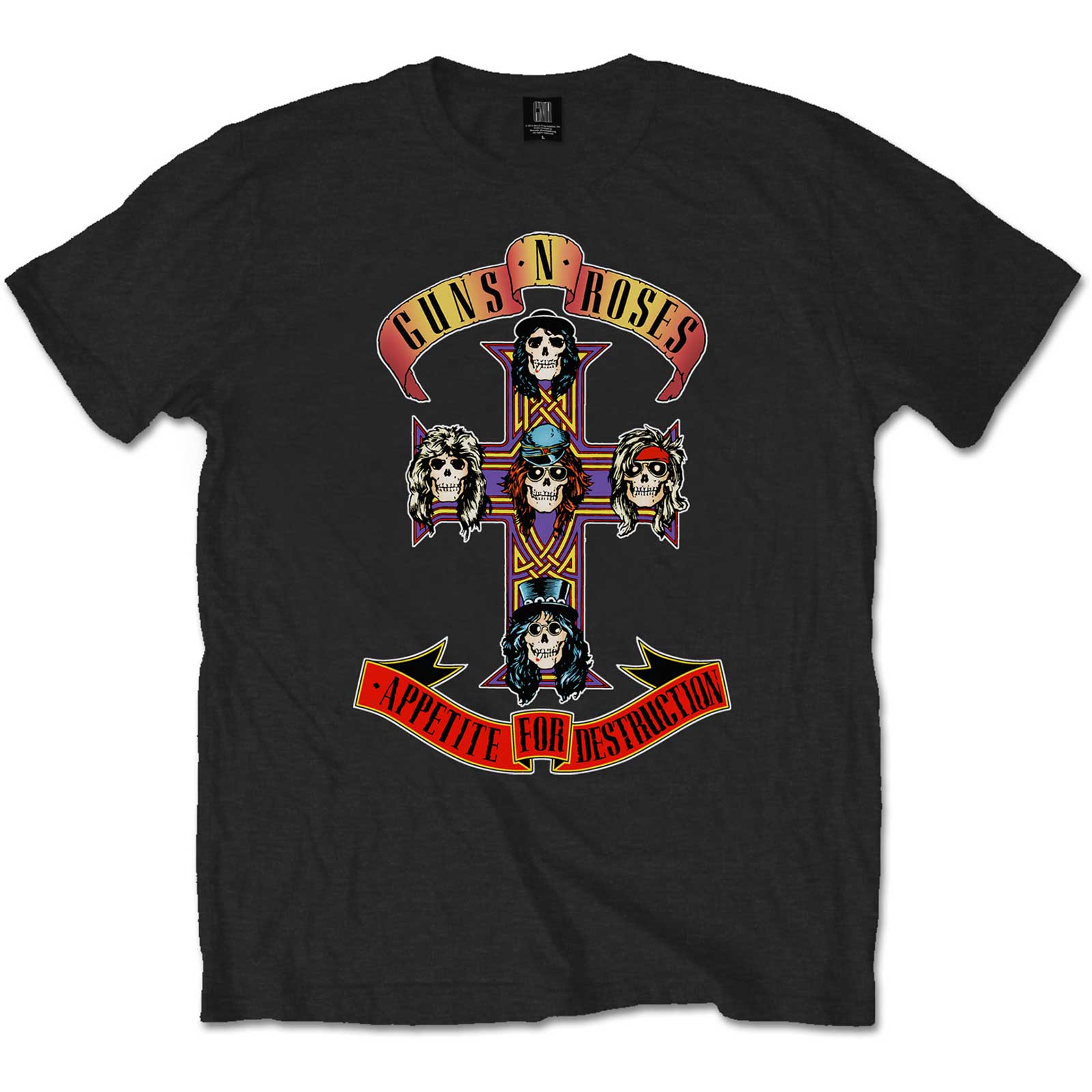 Guns N' Roses Shirt Appetite for Destruction - Ireland Vinyl