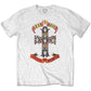 Guns N' Roses White T-Shirt Appetite for Destruction - Ireland Vinyl