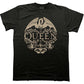 Queen Shirt Floral Crest Mono