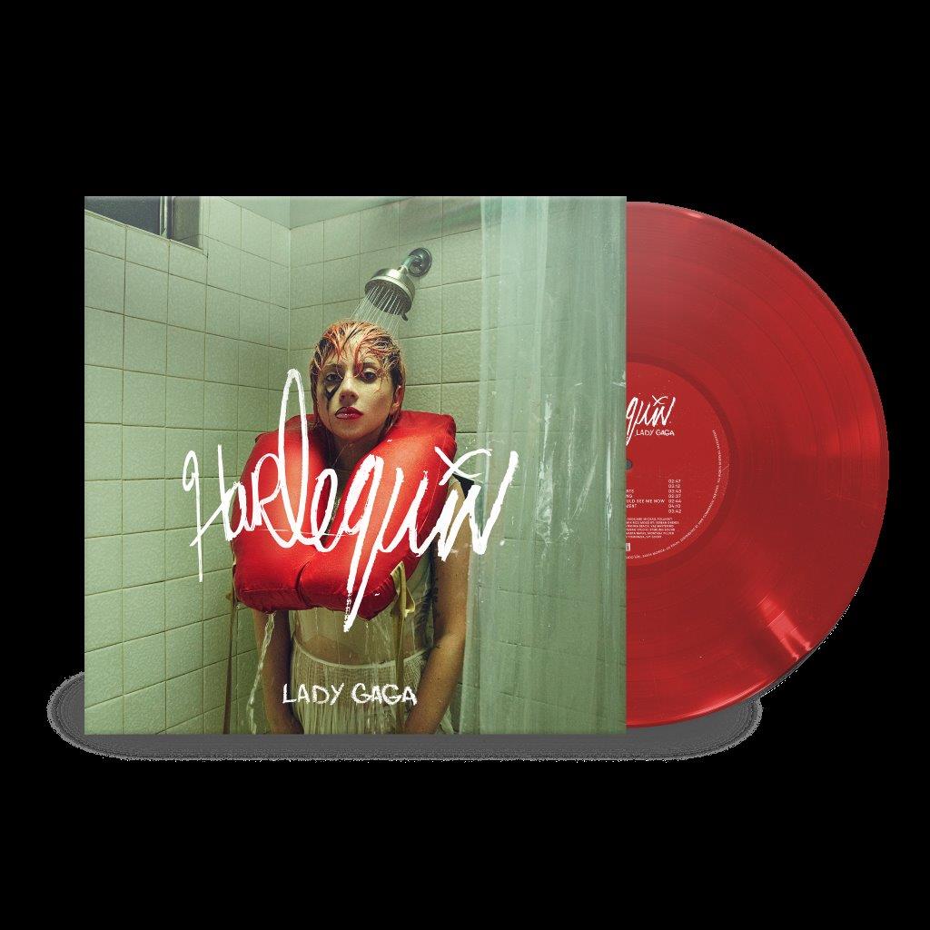 Lady Gaga Harlequin Red LP LIMITED EDITION - Ireland Vinyl