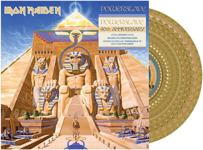 Iron Maiden Powerslave (40th Zoetrope Vinyl) - Ireland Vinyl