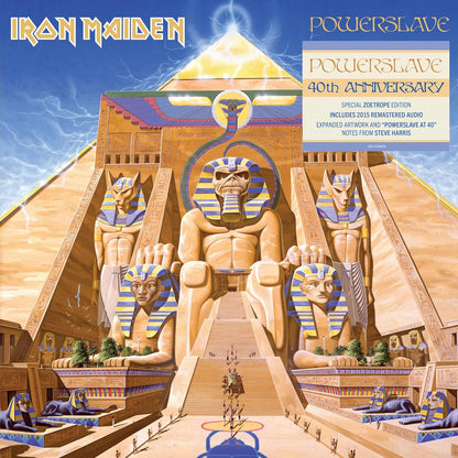 Iron Maiden Powerslave (40th Zoetrope Vinyl) - Ireland Vinyl