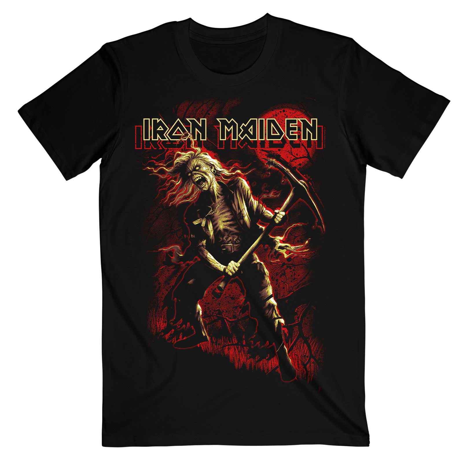 Iron Maiden Shirt Benjamin Breeg Red - Ireland Vinyl