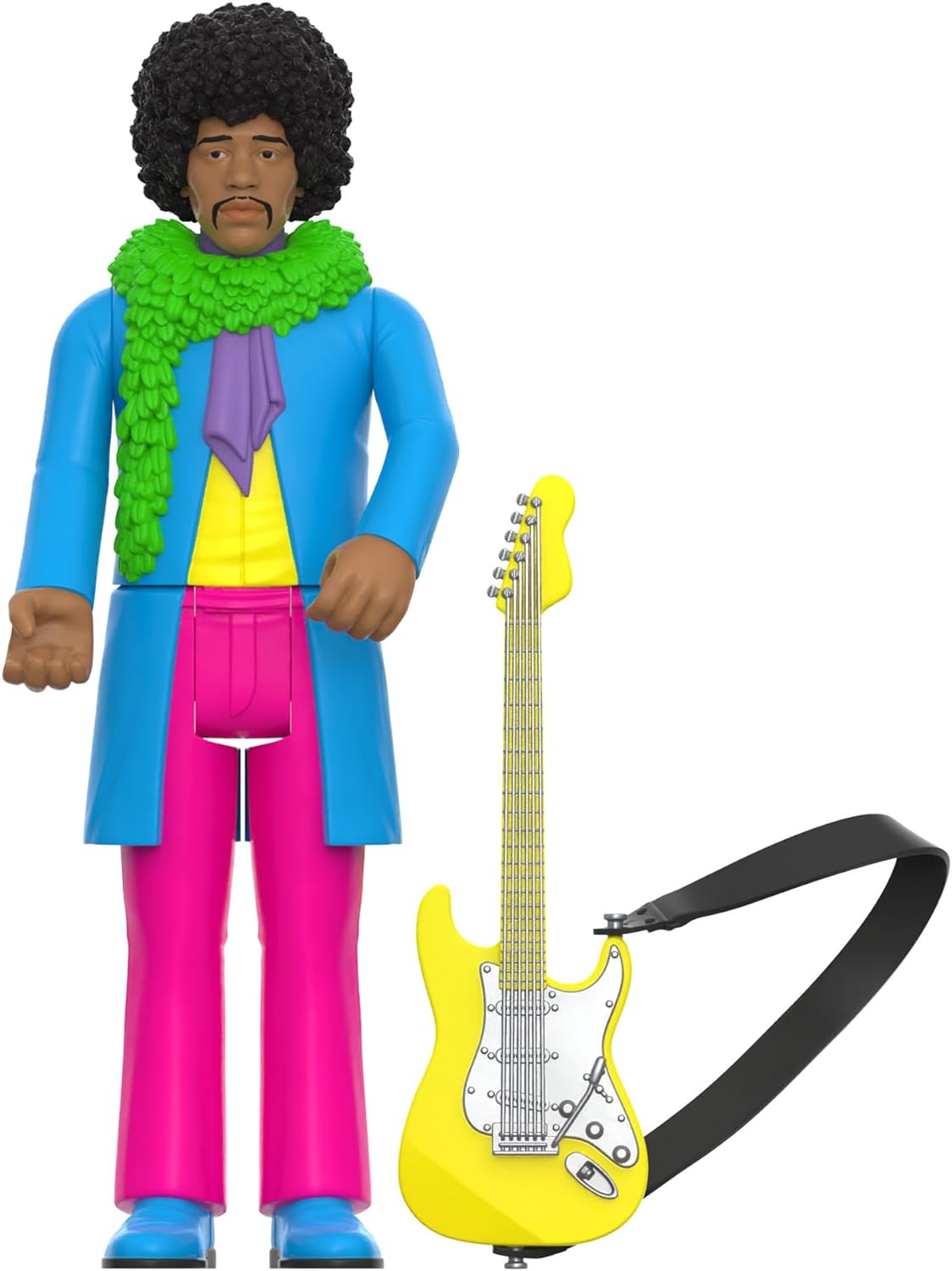 Jimi Hendrix Blacklight (Are You Experienced Toy Figure)