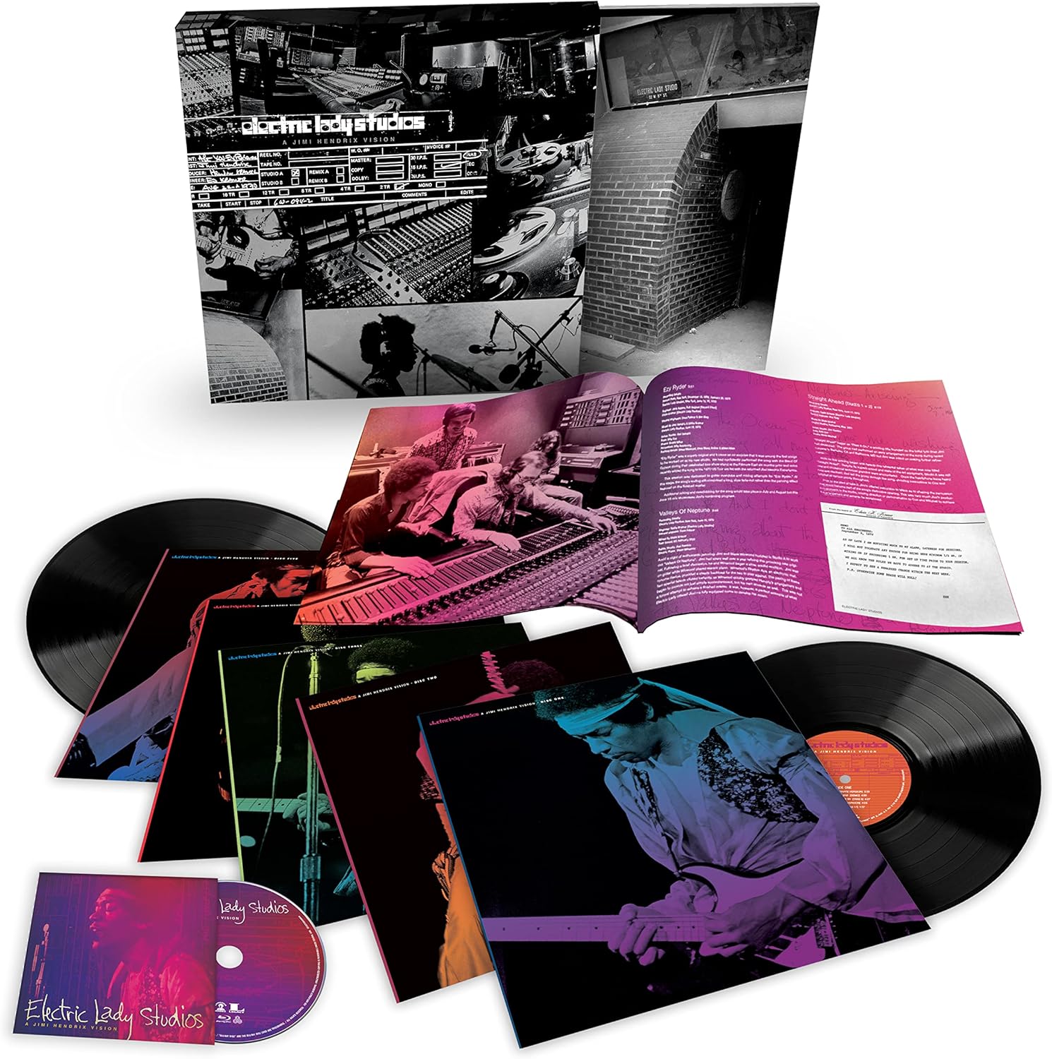 Jimi Hendrix Electric Lady Studios LP Boxset - Ireland Vinyl