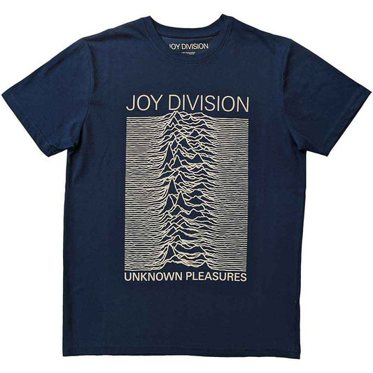 Joy Division T-Shirt: Unknown Pleasures NAVY