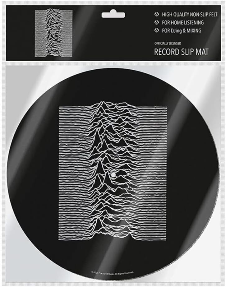 Joy Division Unknown Pleasures Record Slip Mat - Ireland Vinyl