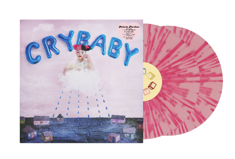 Melanie Martinez Cry Baby Deluxe Edition Pink Splatter LP - Ireland Vinyl