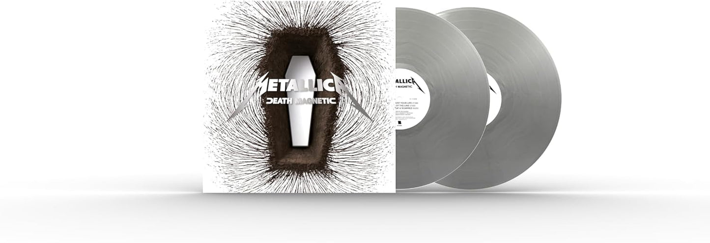 Metallica Death Magnetic (farbiges Vinyl „Magnetic Silver“) 