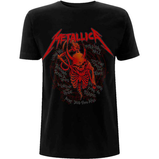 Metallica T-Shirt Roter Totenkopf Screaming 72 Seasons