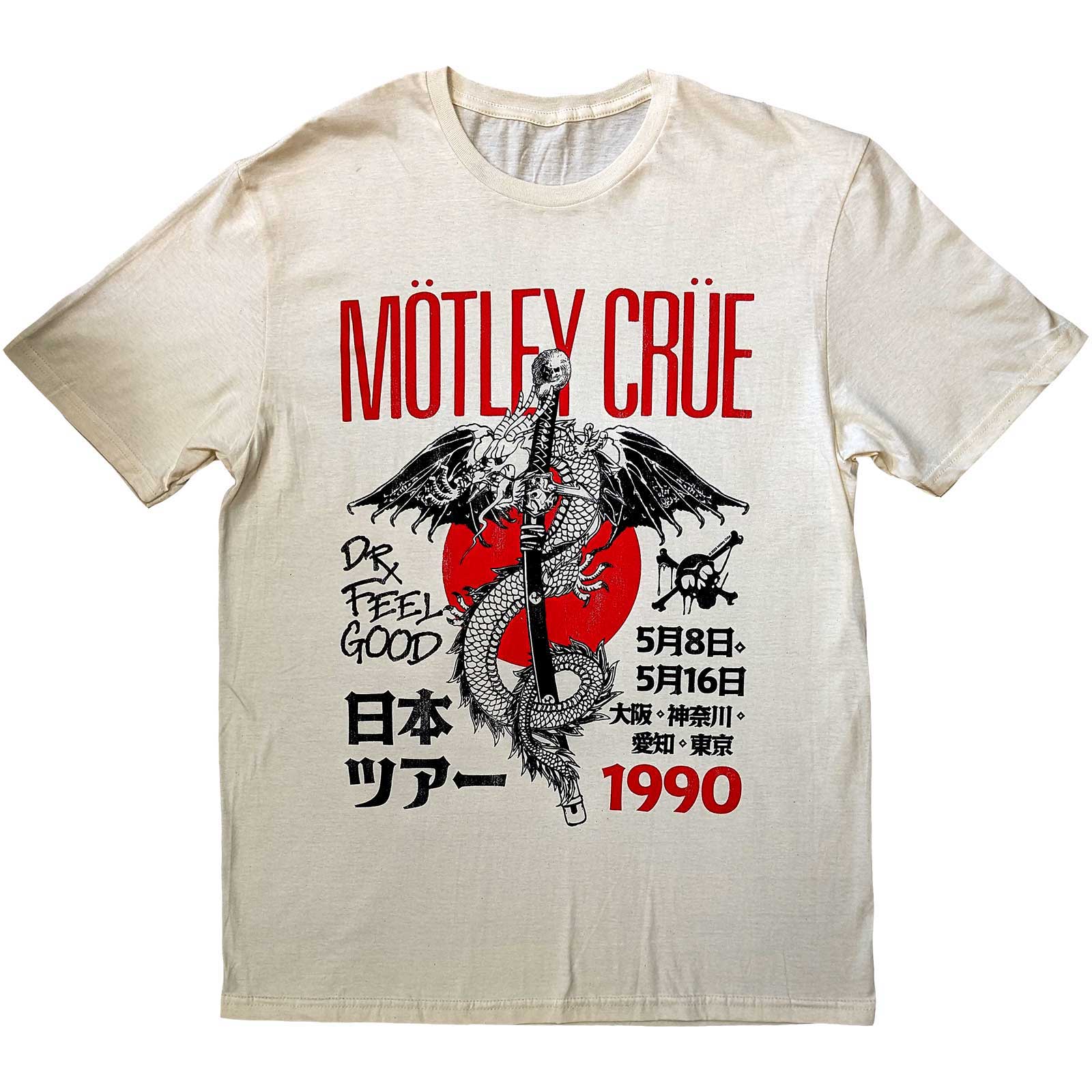 Motley Crue T-Shirt Dr. Feelgood Japanese Tour '90 - Ireland Vinyl