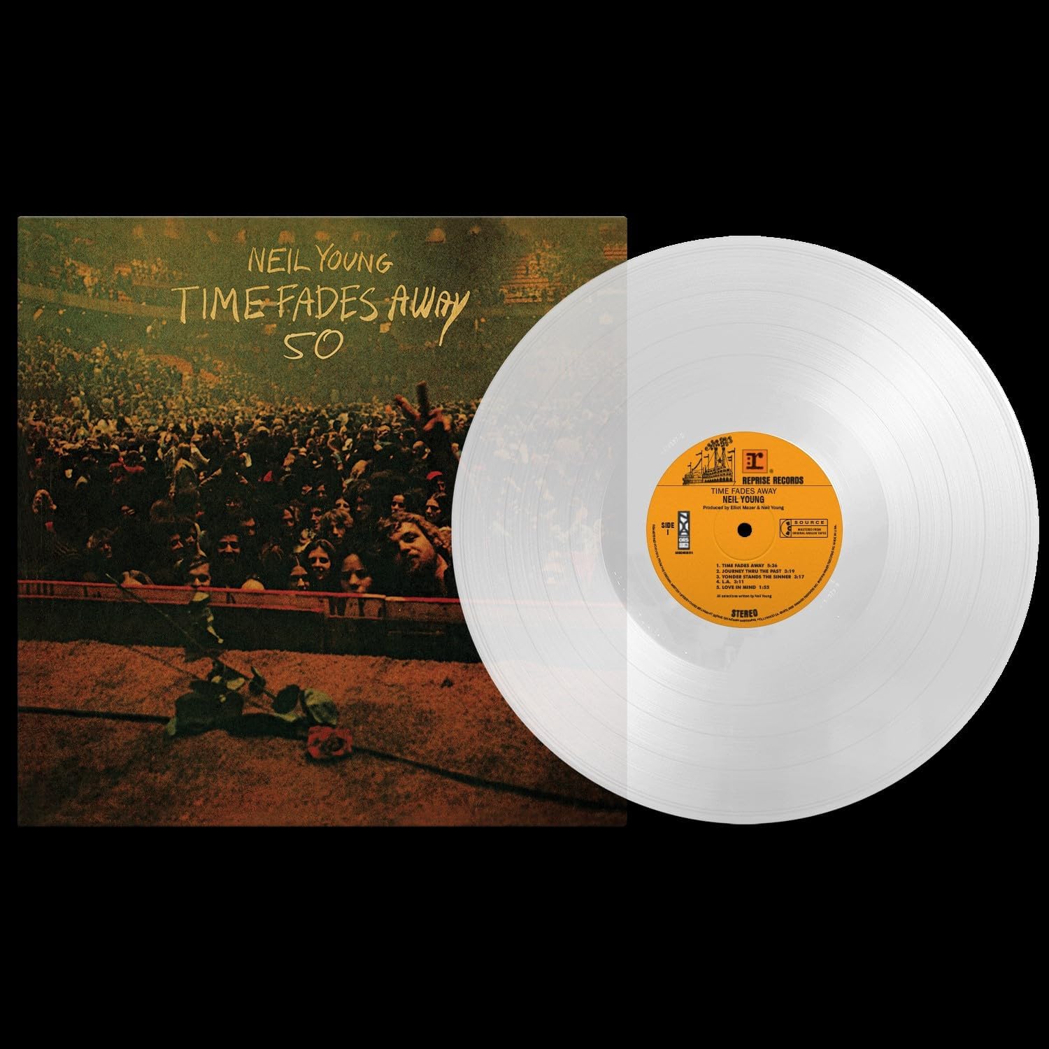 Neil Young Time Fades Away 50 (Limited Clear Vinyl) - Ireland Vinyl