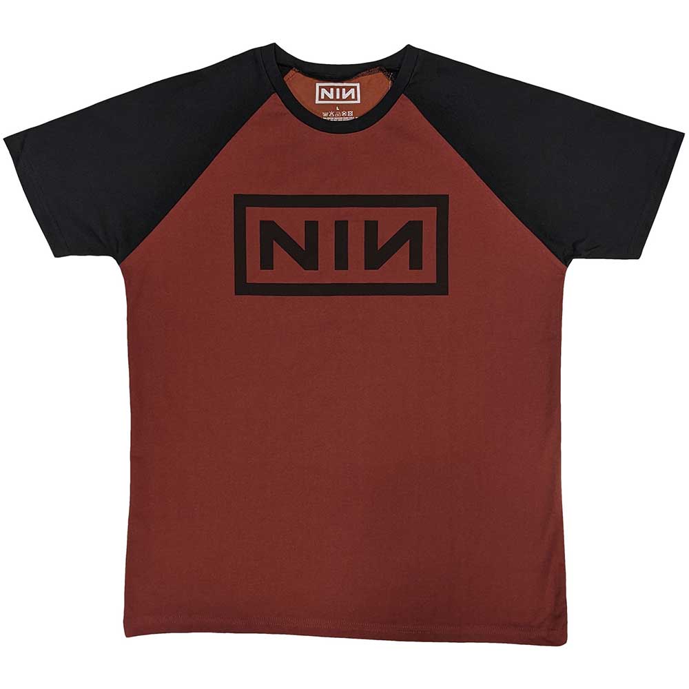 Nine Inch Nails – Raglan-T-Shirt mit klassischem Logo