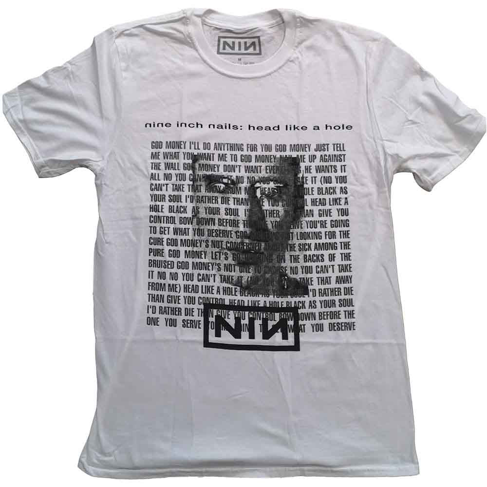 Nine Inch Nails T-Shirt: Head Like A Hole 