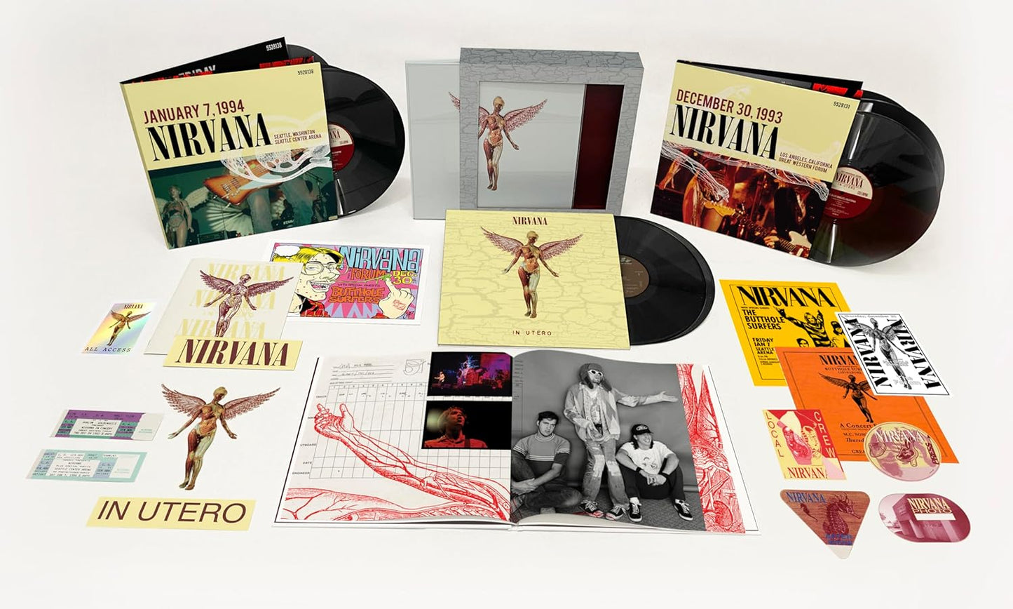 Nirvana In Utero 8 LP Deluxe - Ireland Vinyl