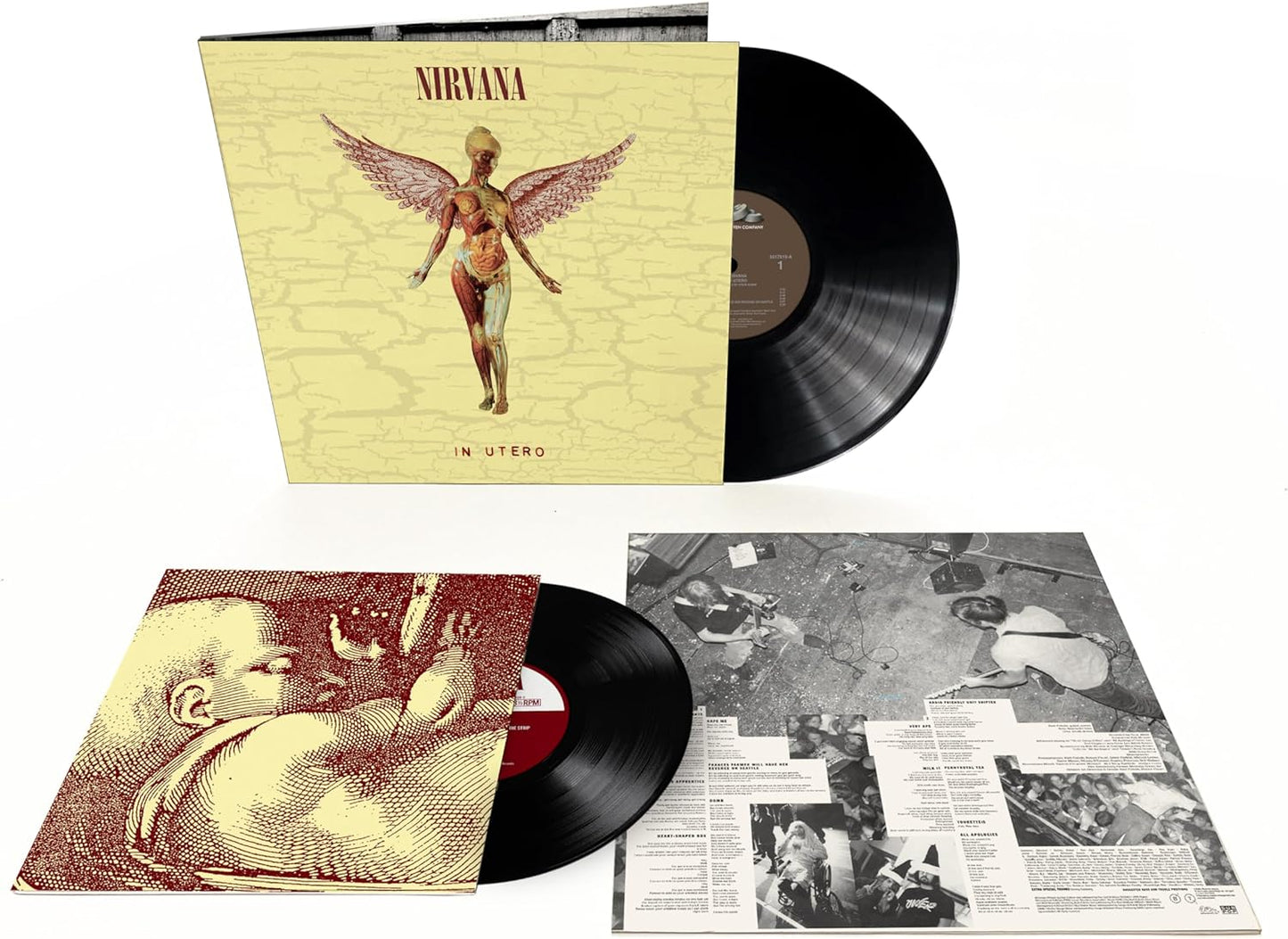 Nirvana In Utero LP & 10" - Ireland Vinyl