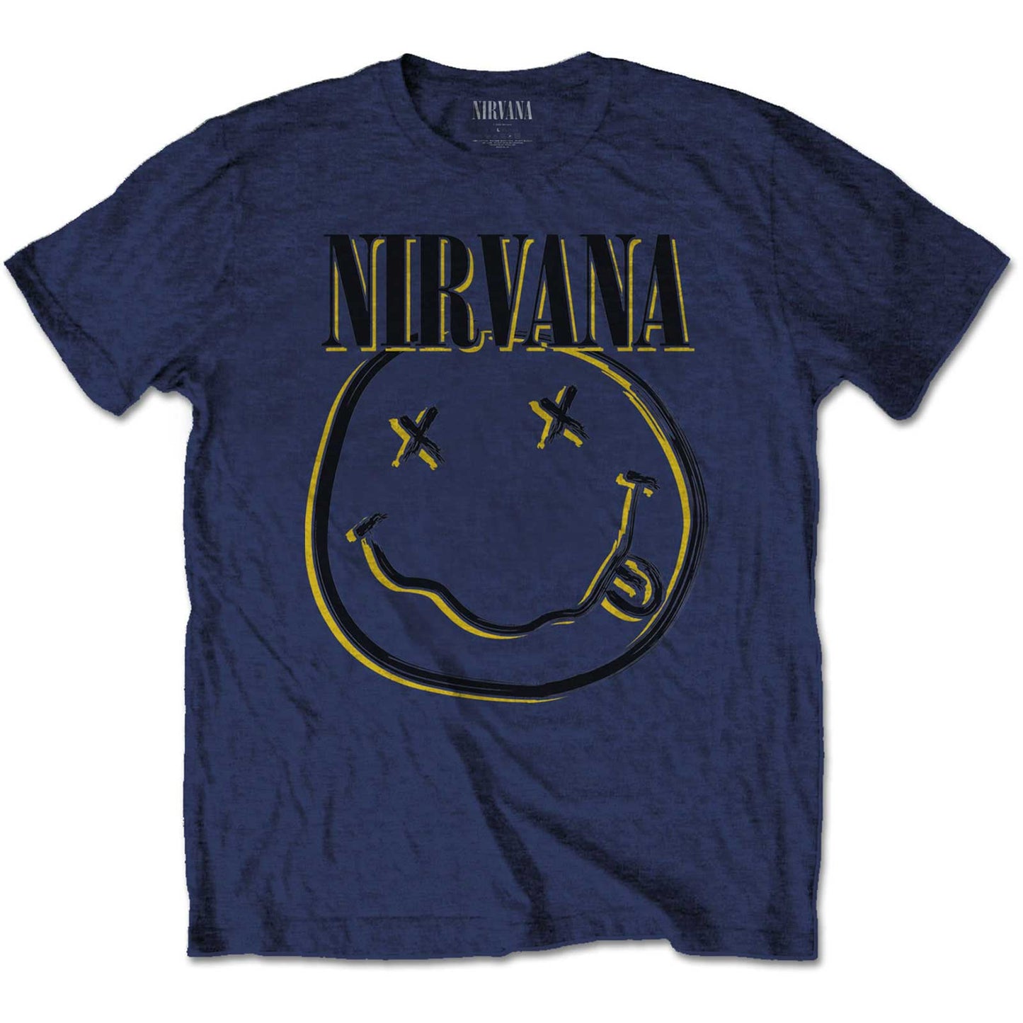 Nirvana Kids T-Shirt Inverse Happy Face - Ireland Vinyl