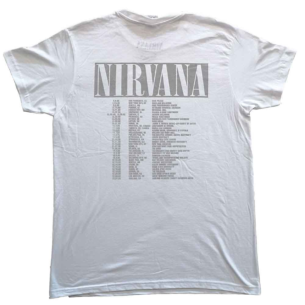 Nirvana T-Shirt In Utero Tour (Back Print)