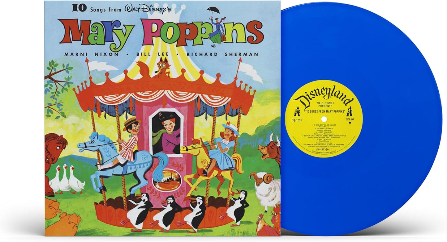 OST 10 Songs From Mary Poppins (60th Anniversary Blue Vinyl)