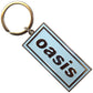 Oasis Keychain: Blue Logo