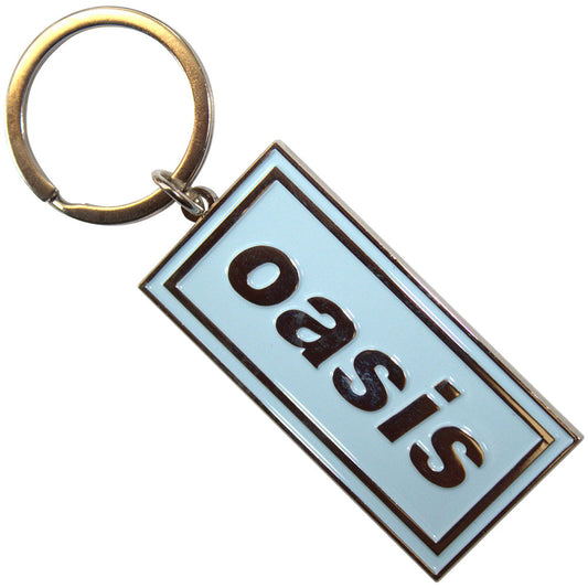 Oasis Keychain: Blue Logo