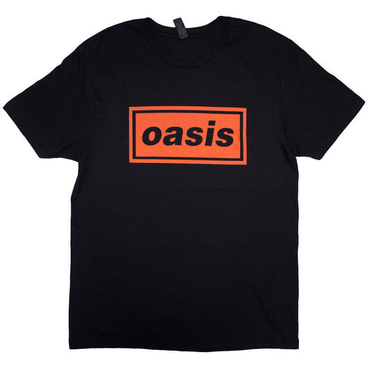 Oasis Orange Logo Shirt Definitely Maybe AAA Pass - Ireland Vinyl