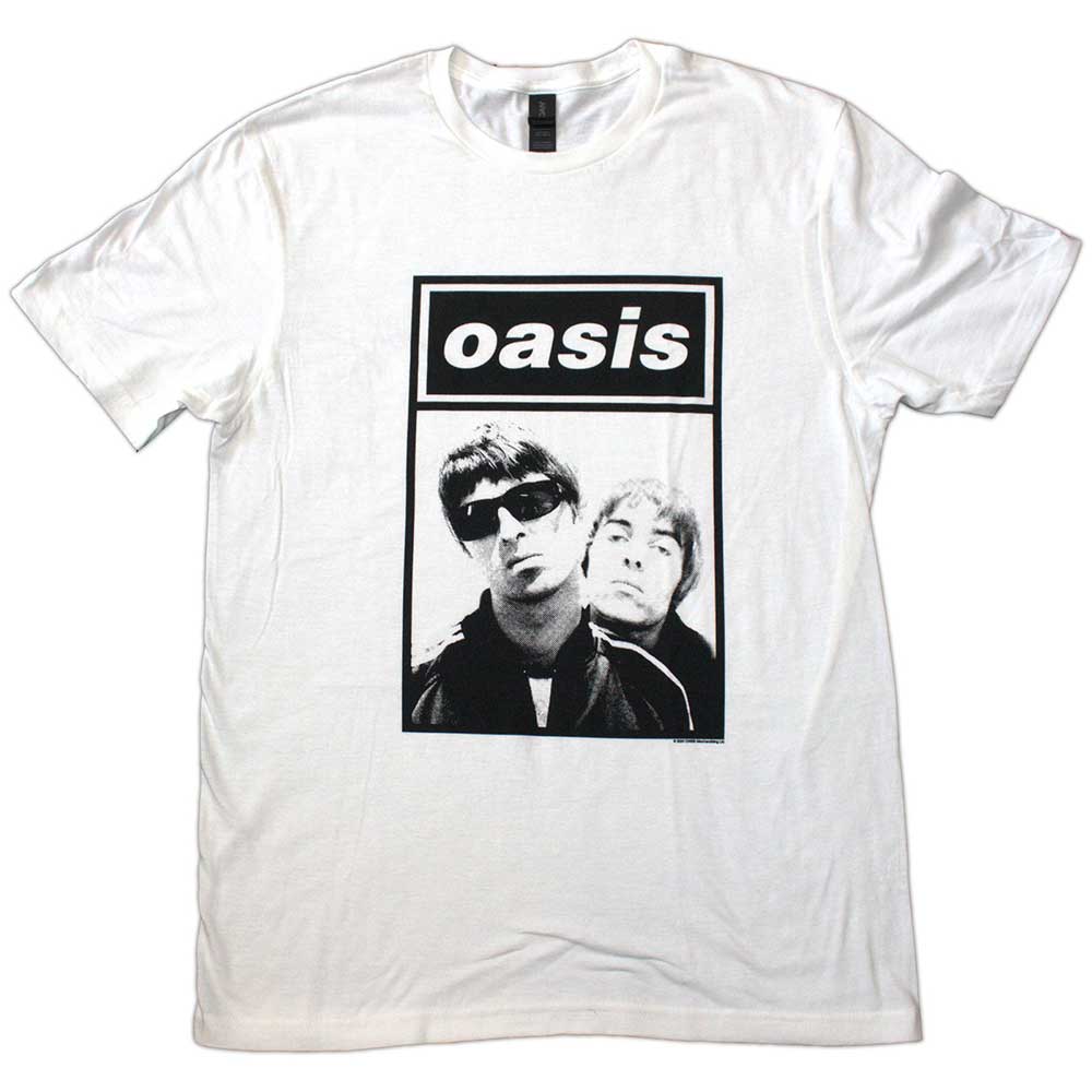 Oasis Shirt Noel & Liam Boxed Photo - Ireland Vinyl