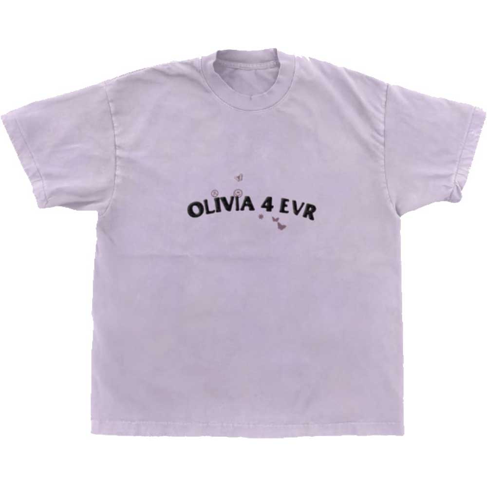 Olivia Rodrigo Purple T-Shirt Olivia 4 Evr Brutal