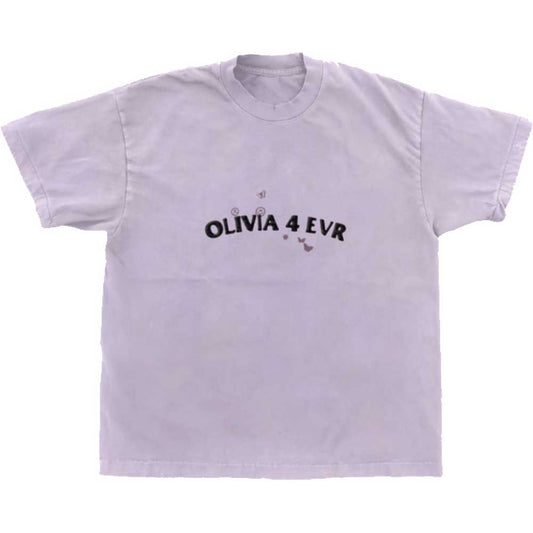 Olivia Rodrigo Purple T-Shirt Olivia 4 Evr Brutal