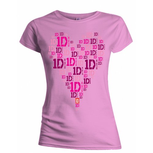 One Direction Heart Shirt - Ireland Vinyl