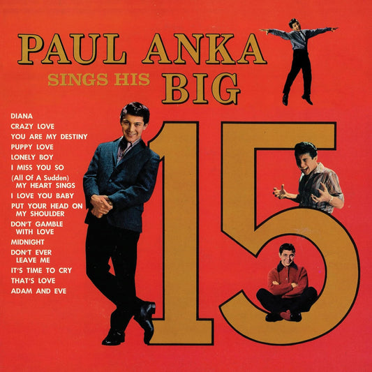 Paul Anka Sings His Big 15 (Remastered LP 2024) - Ireland Vinyl