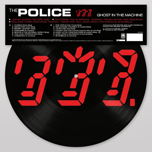 Police Ghost In The Machine Picture Disc LP