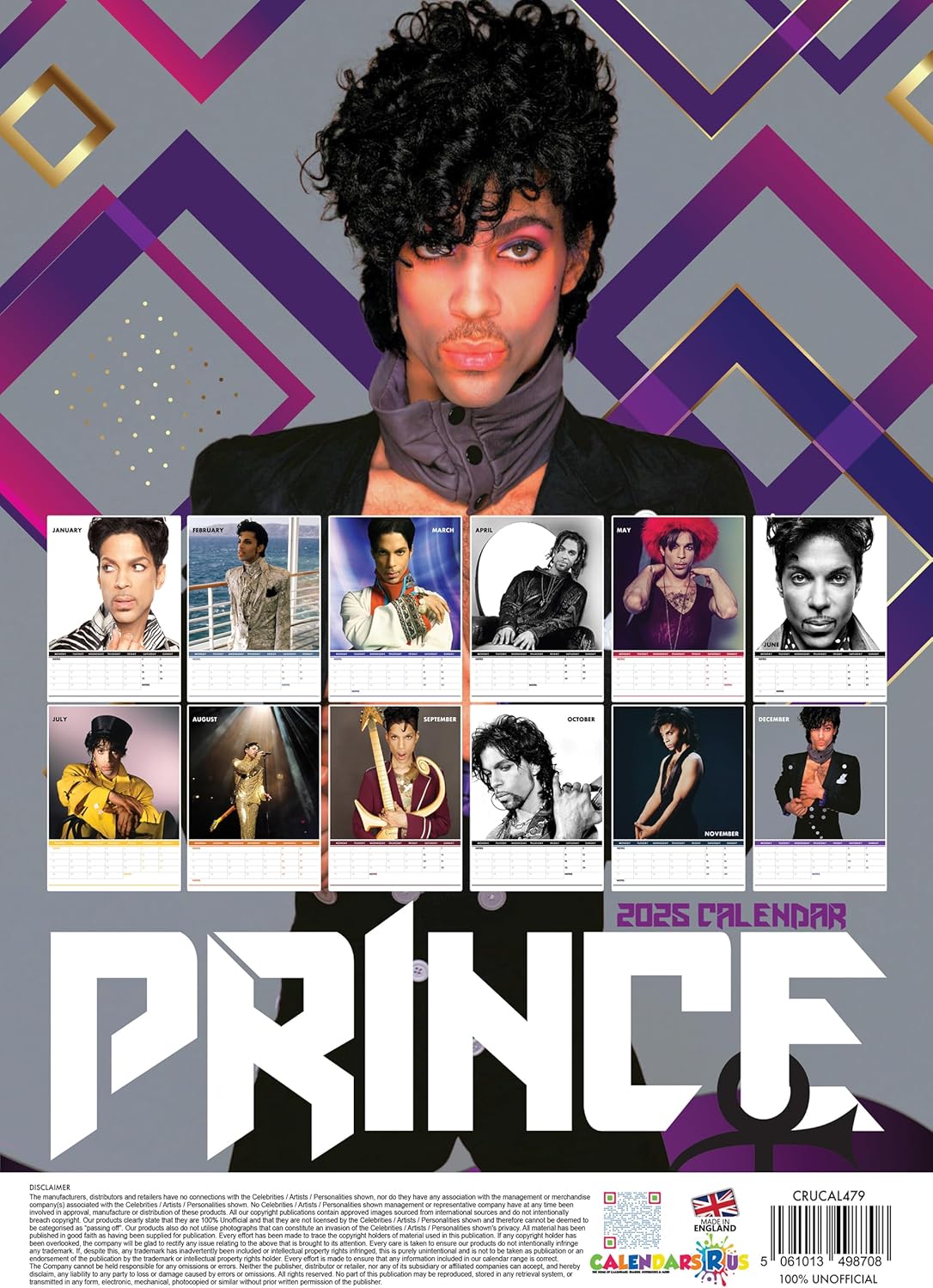 Prince-Kalender 2025