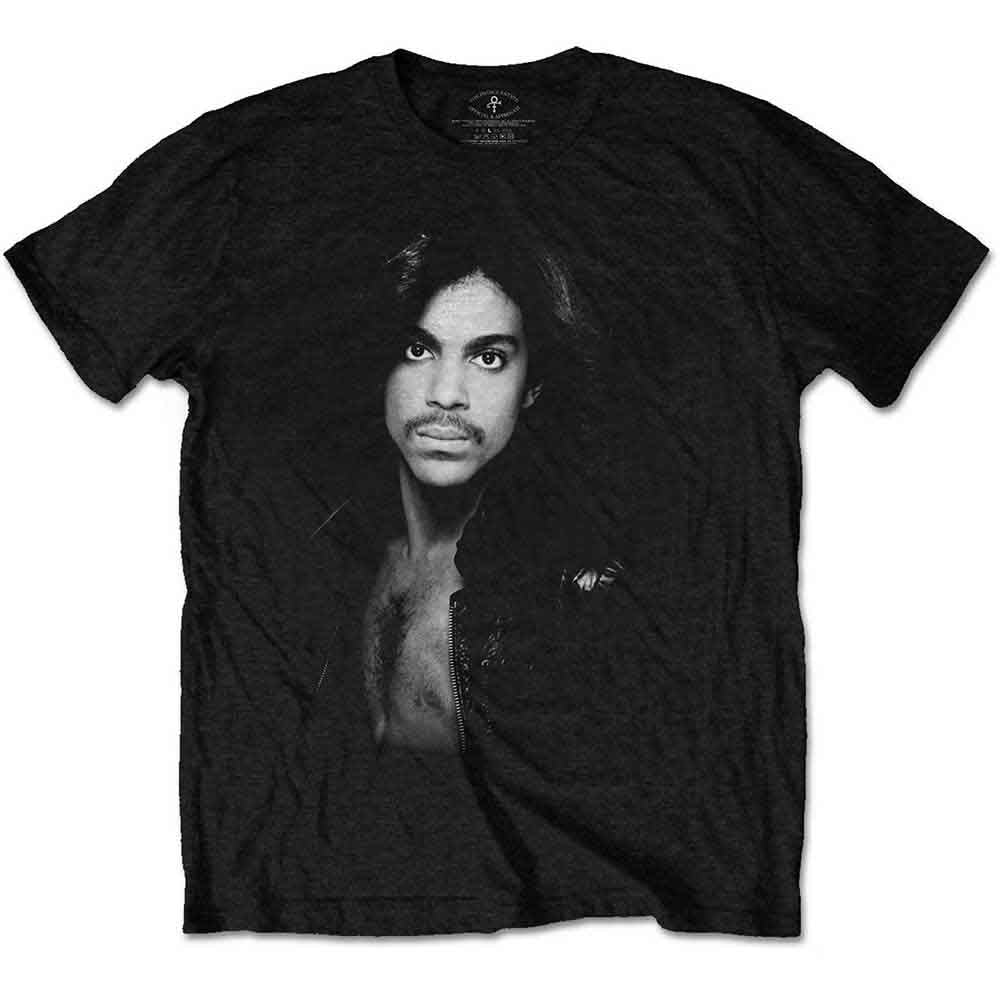 Prince T-Shirt: Leather Jacket 